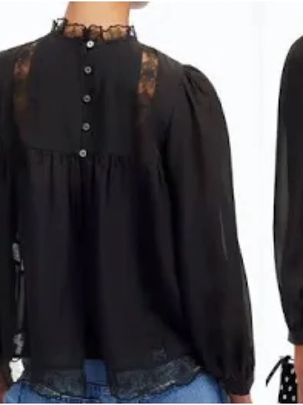 Madewell sheer black